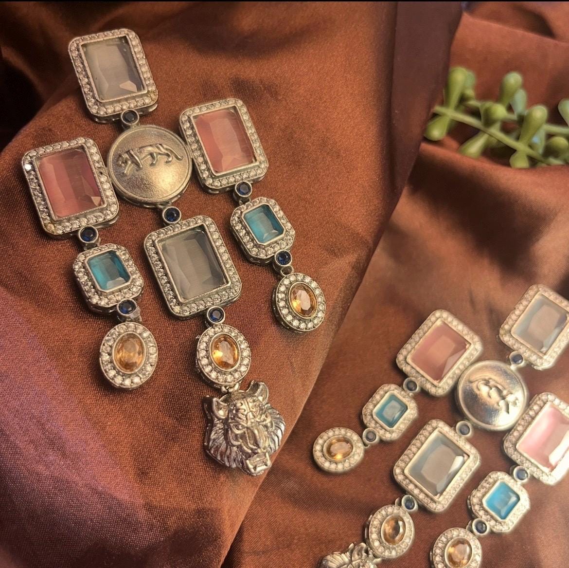 Sabyasachi Inspired Oxidised Premium Earrings | Trendy  Bridal Collection