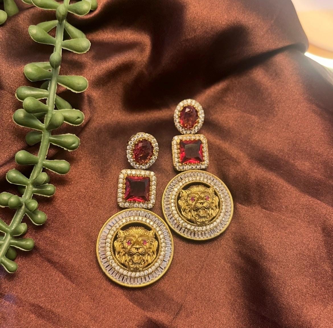 Sabyasachi Inspired Premium Earrings| Silver finish | Trendy  Bridal Collection