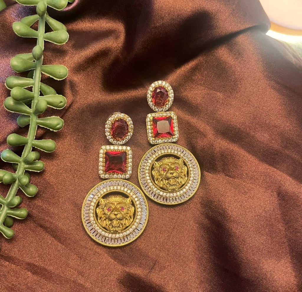Sabyasachi Inspired Premium Earrings| Silver finish | Trendy  Bridal Collection