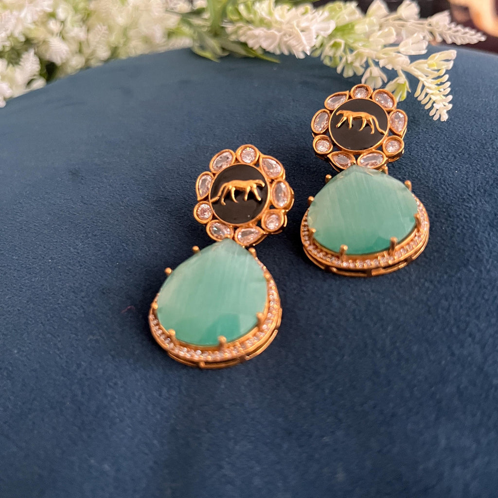Sabyasachi Inspired  Golden finish Premium Earrings | Trendy Collection