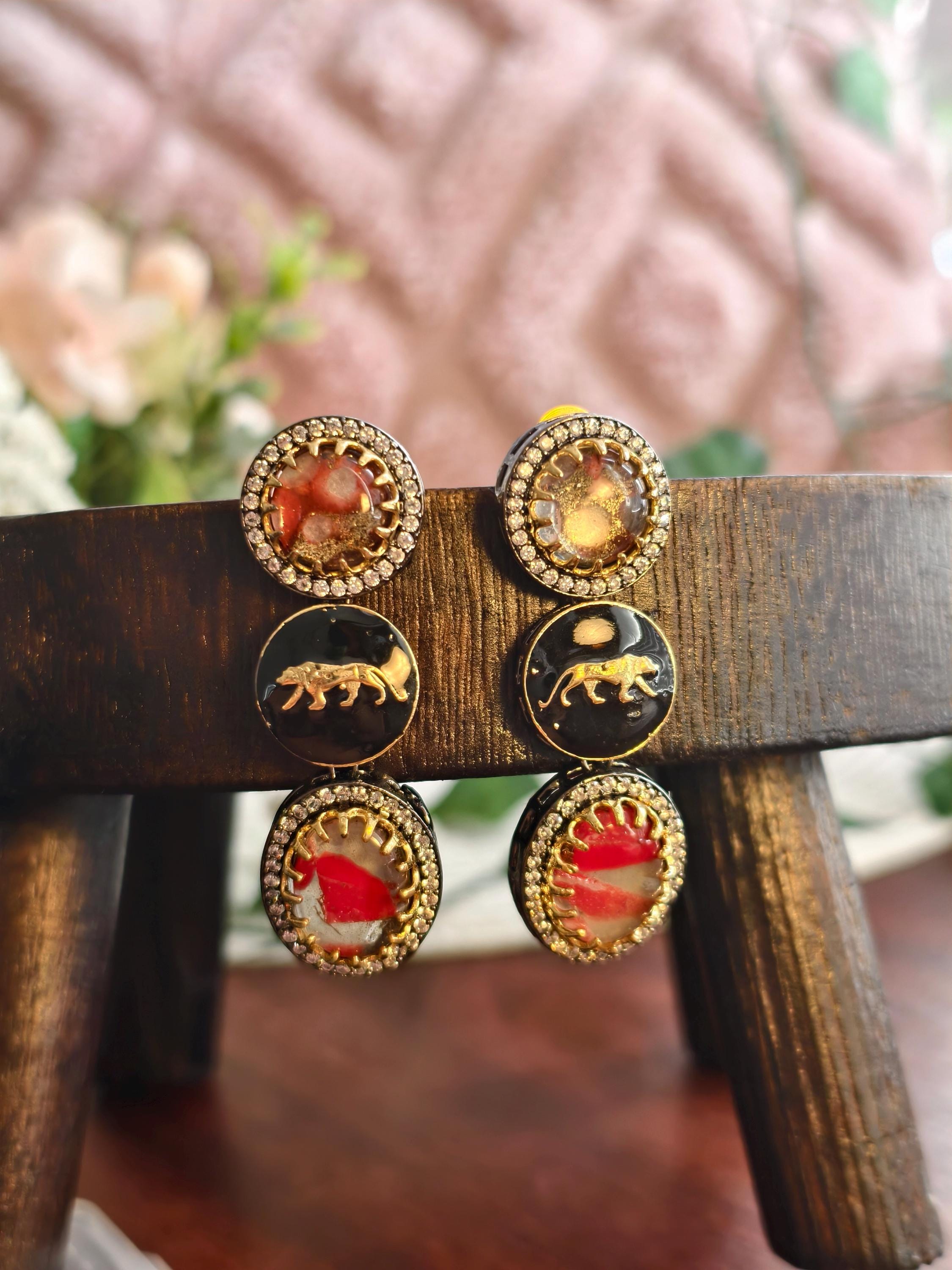 Sabyasachi Inspired  Golden finish Premium Earrings | Trendy Collection| Indian Jewellery