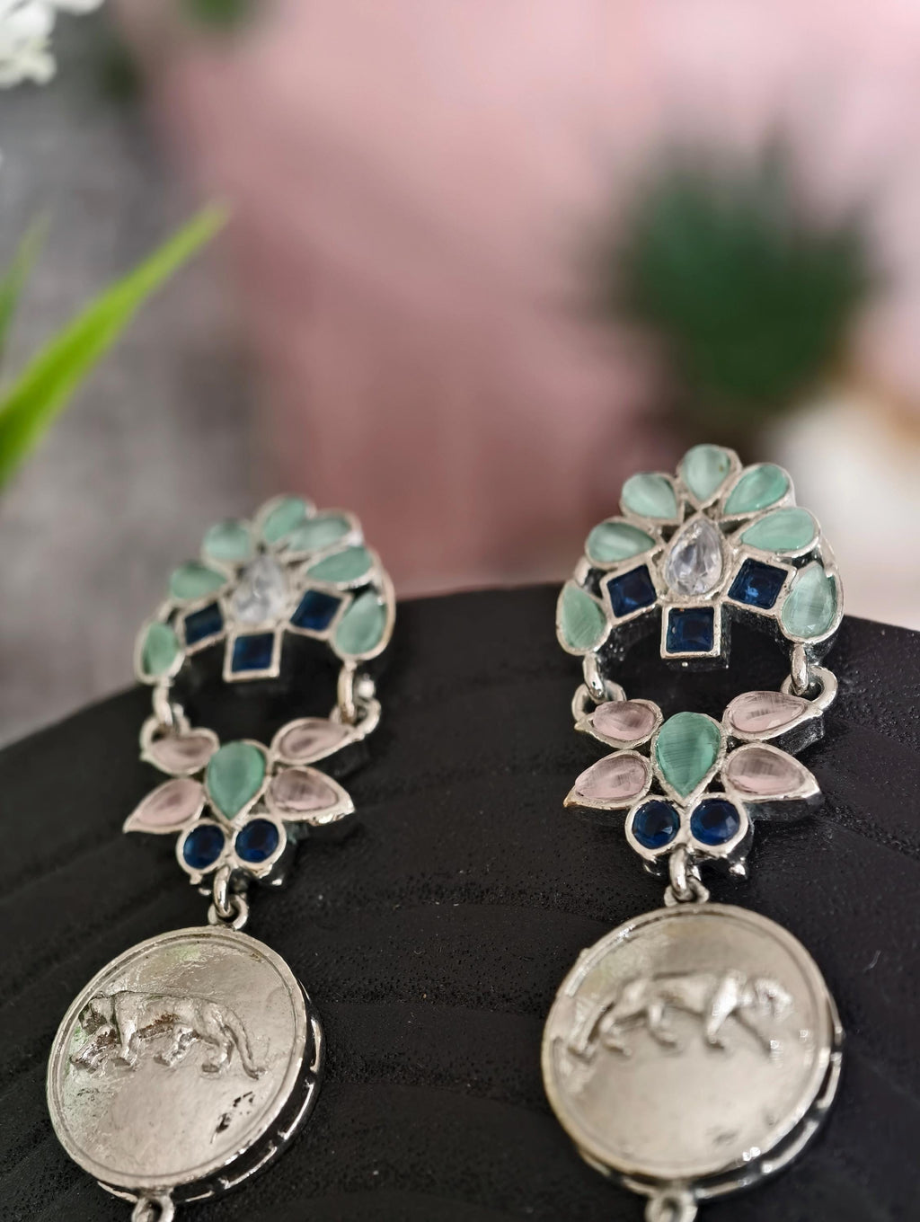 Silver Replica Regular wear earrings | Classy Elegance | Indian Jewellery