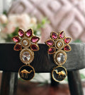 Sabyasachi Inspired Golden Earrings: Indian Jewelry Collection