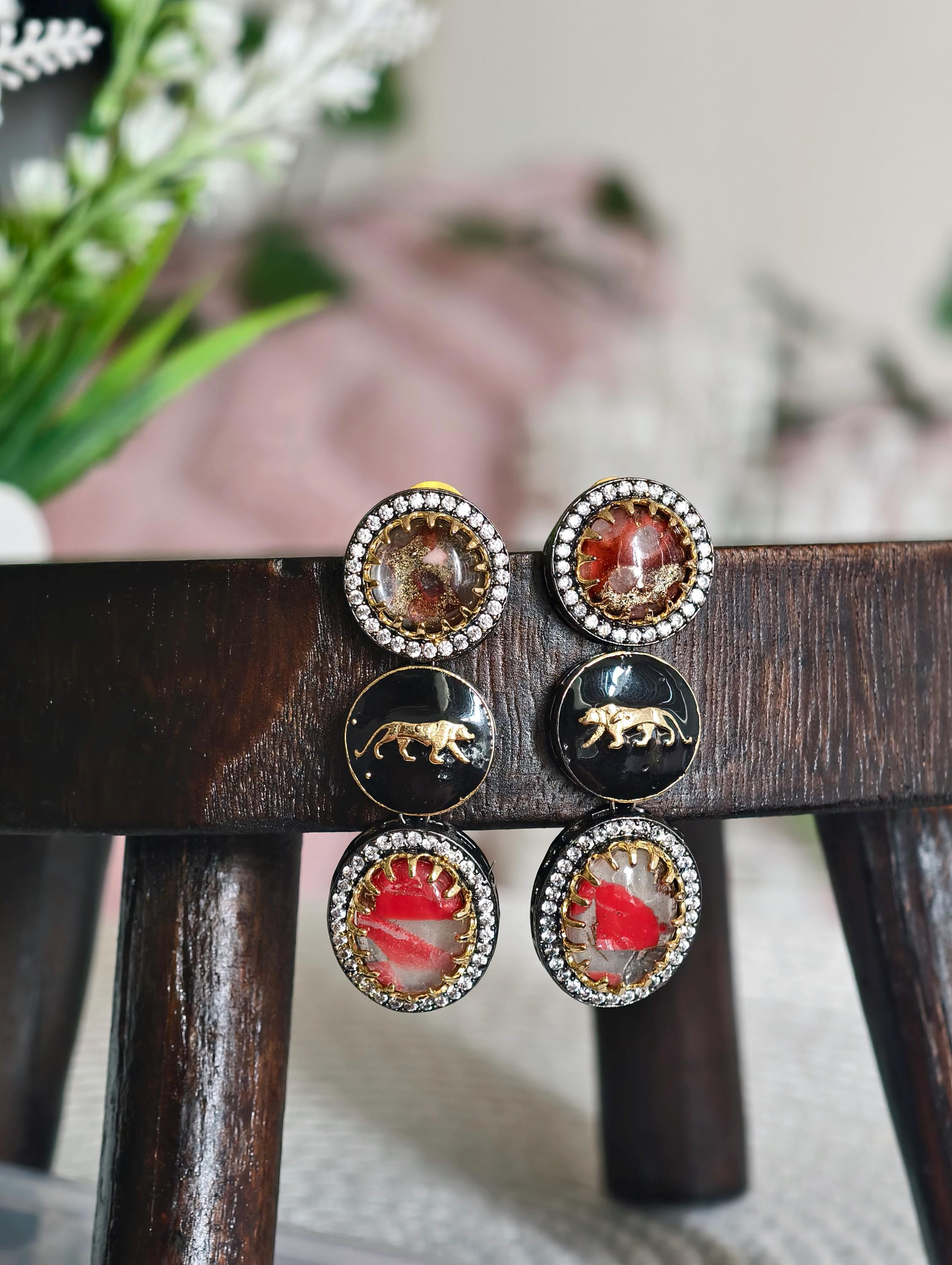Sabyasachi Inspired  Golden finish Premium Earrings | Trendy Collection| Indian Jewellery