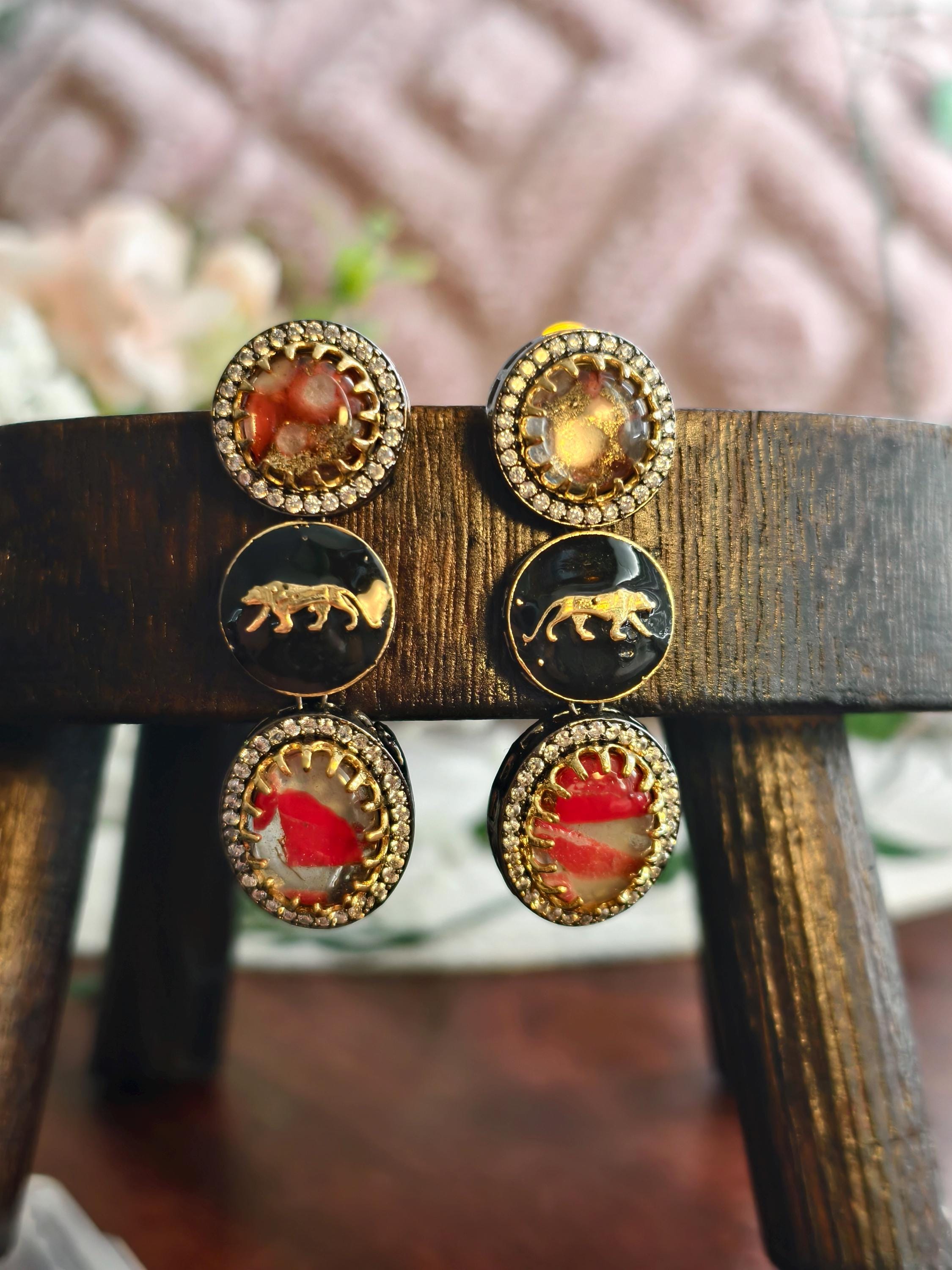 Sabyasachi Inspired  Golden finish Premium Earrings | Trendy Collection| Indian Jewellery
