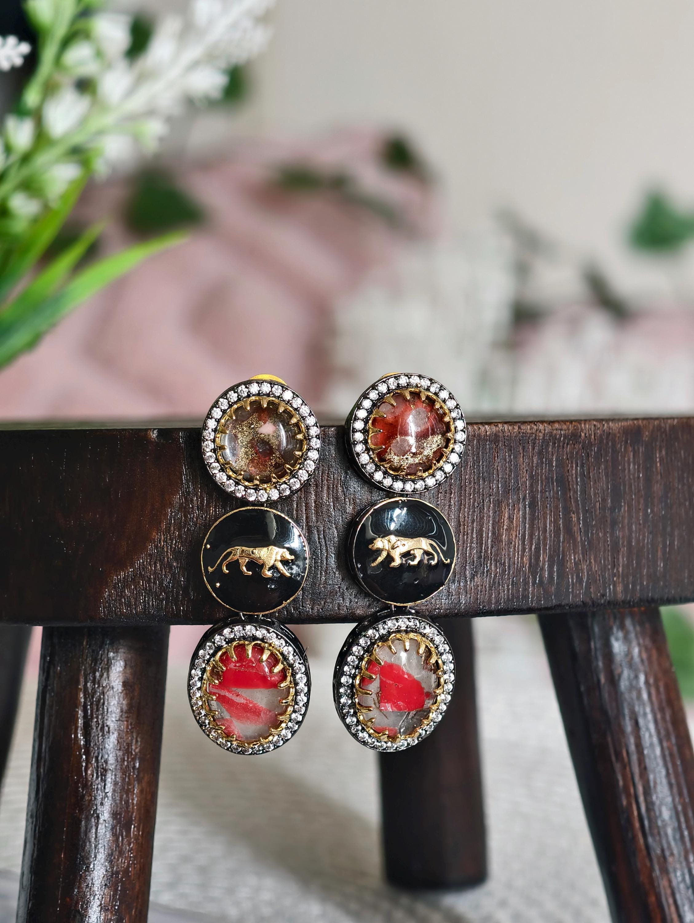 Sabyasachi Inspired  Golden finish Premium Earrings | Trendy Collection| Indian Jewellery