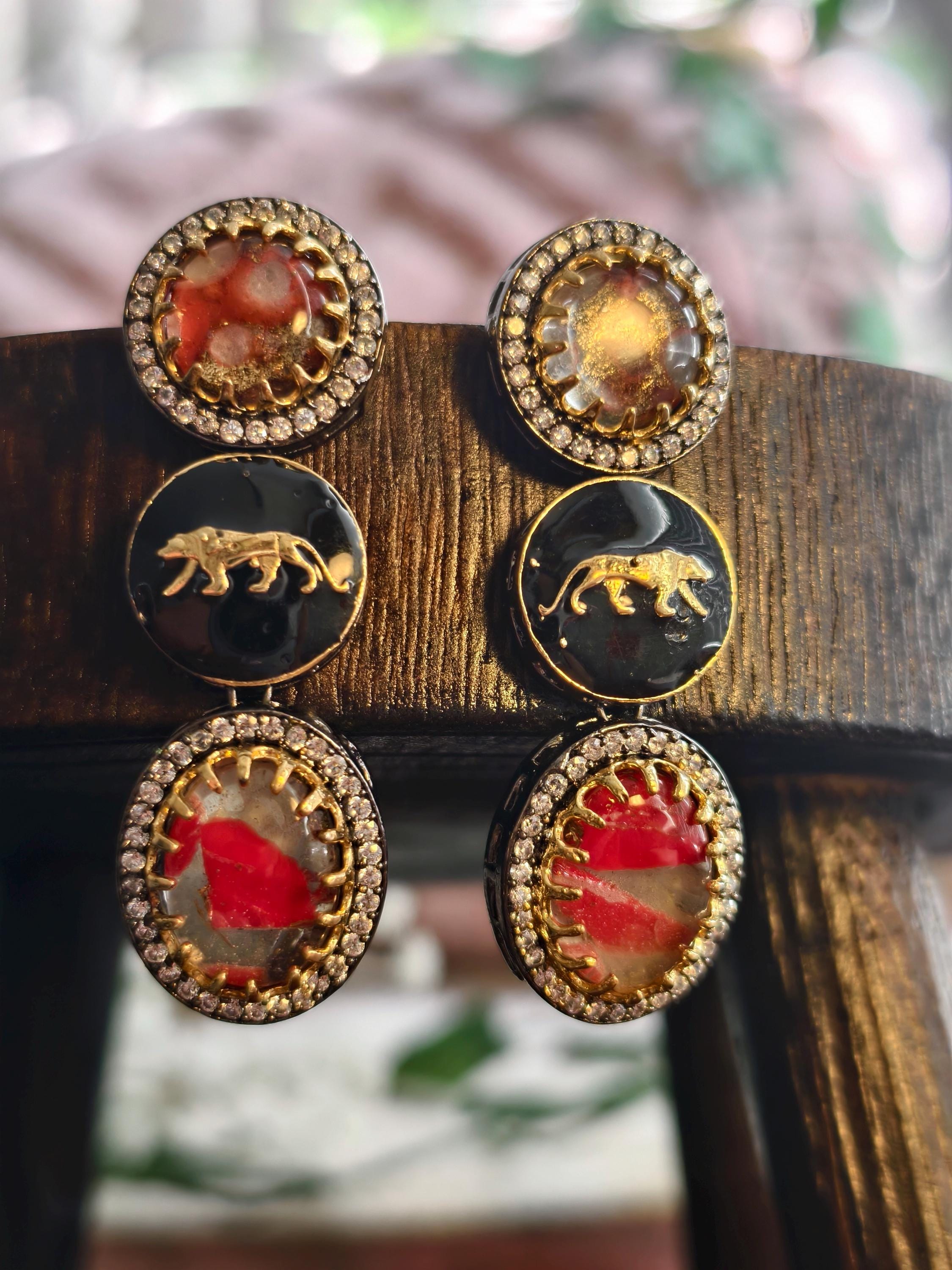 Sabyasachi Inspired  Golden finish Premium Earrings | Trendy Collection| Indian Jewellery