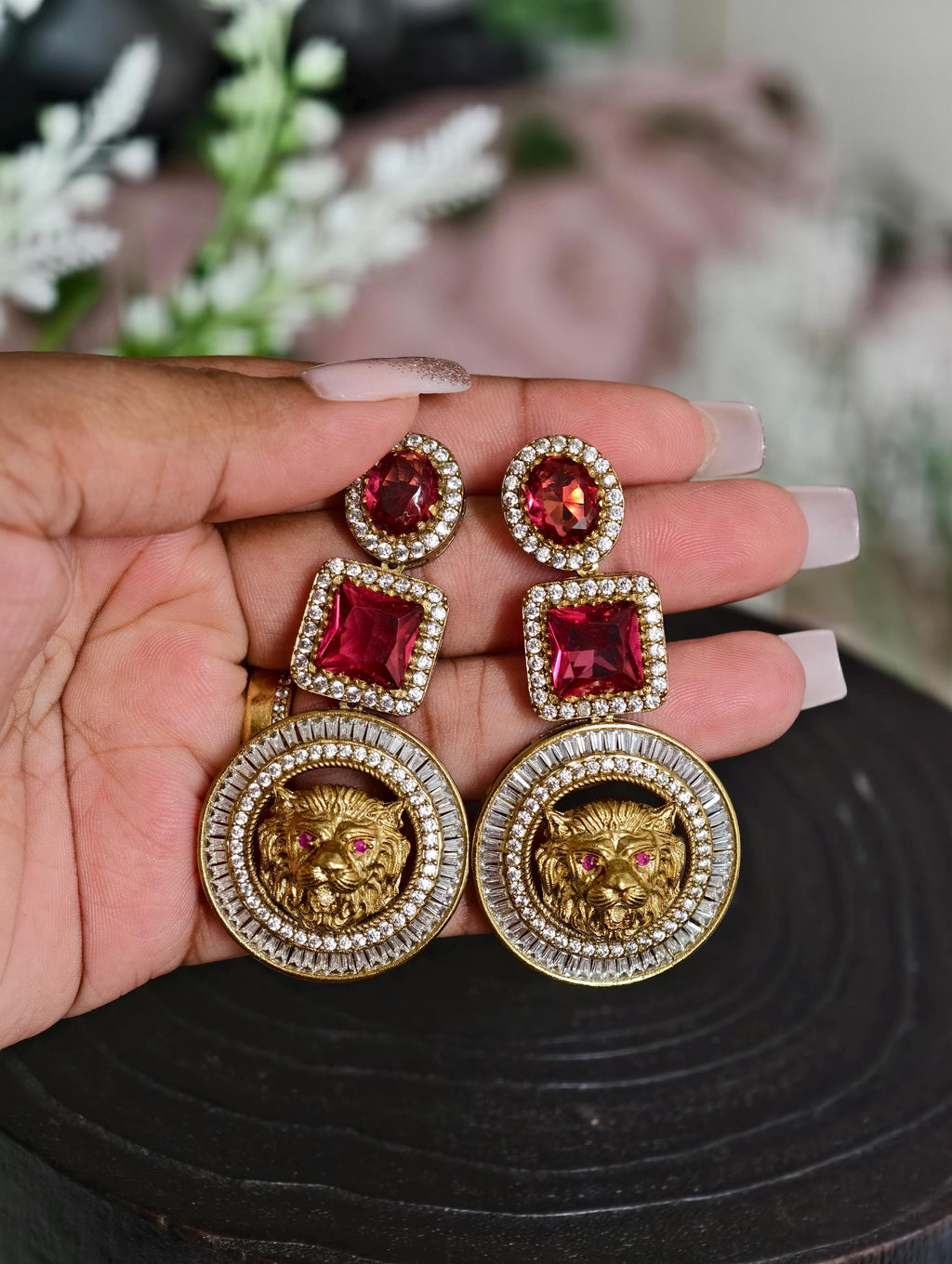 Sabyasachi Inspired Premium Earrings| Silver finish | Trendy  Bridal Collection