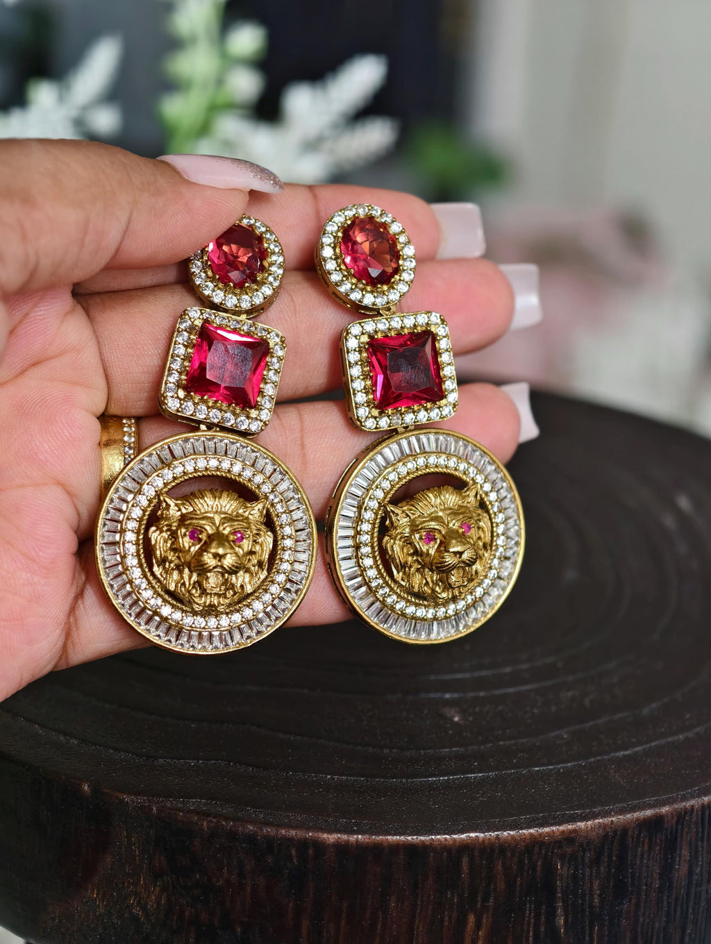 Sabyasachi Inspired Premium Earrings| Silver finish | Trendy  Bridal Collection