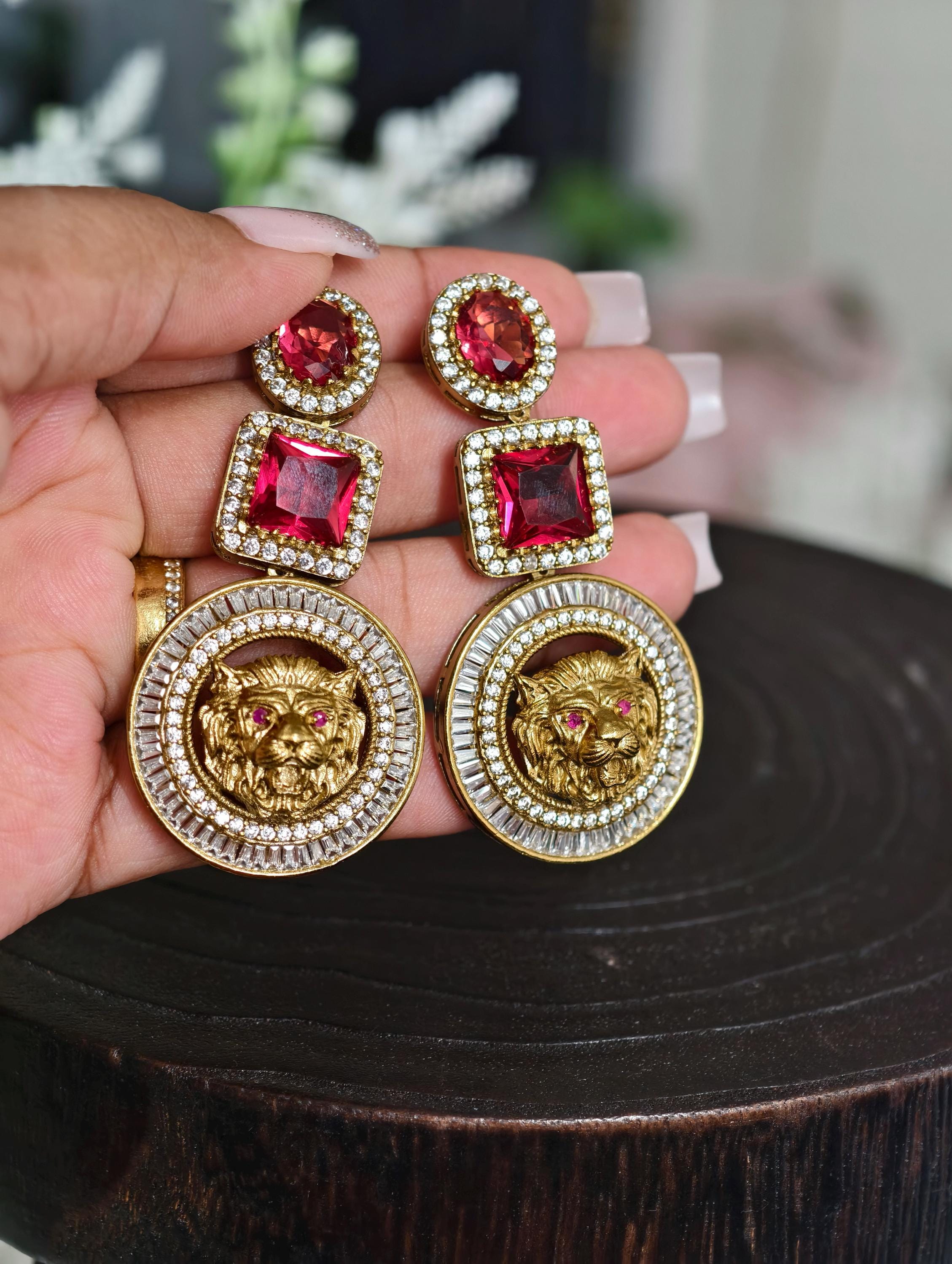 Sabyasachi Inspired Premium Earrings| Silver finish | Trendy  Bridal Collection