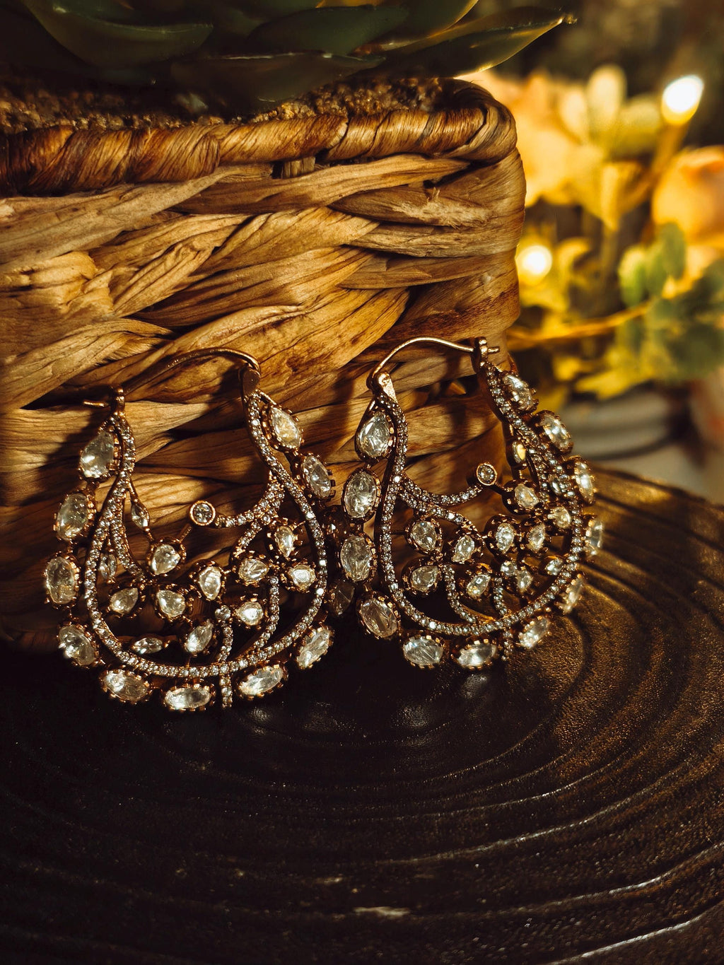 Kundan Earrings: Indian Jewelry