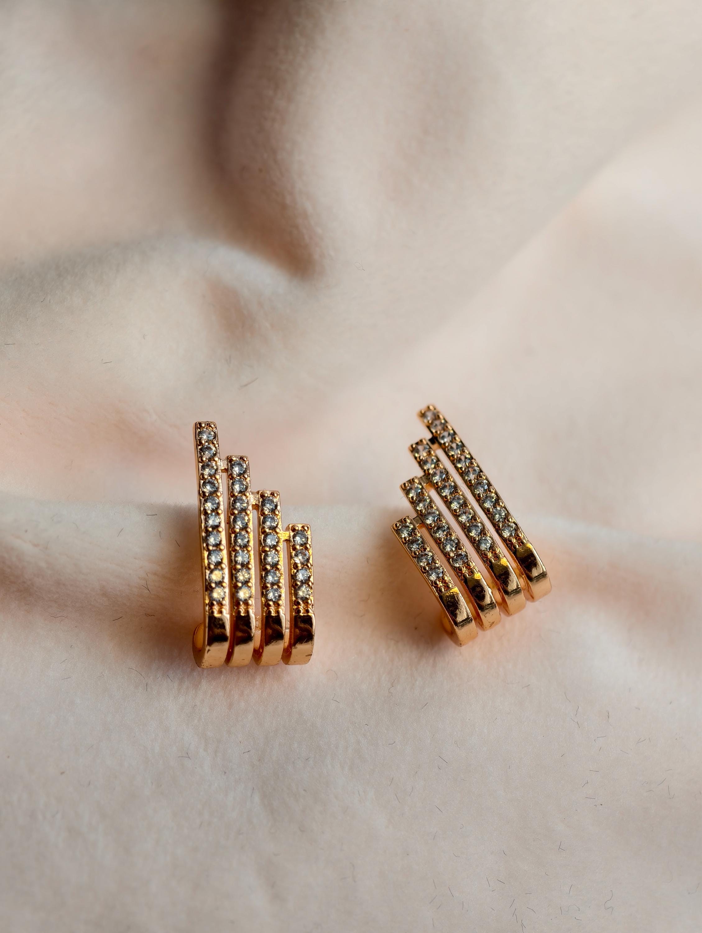 All rounder Anti tarnish daily wear premium Earrings | Suitable for all Traditional Outfits | Jewellery