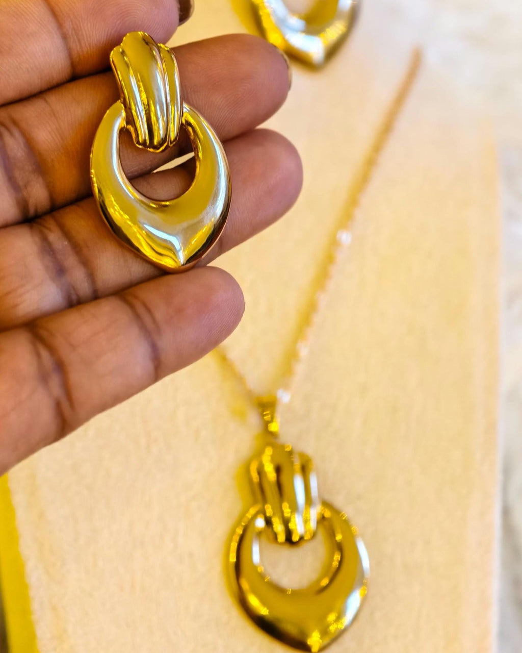 Celestial Gold Pendants  18k Gold Plated Stainless Steel Necklaces