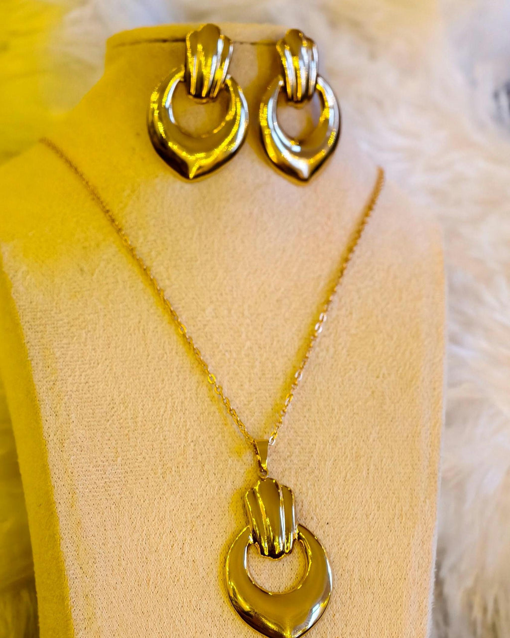 Celestial Gold Pendants  18k Gold Plated Stainless Steel Necklaces
