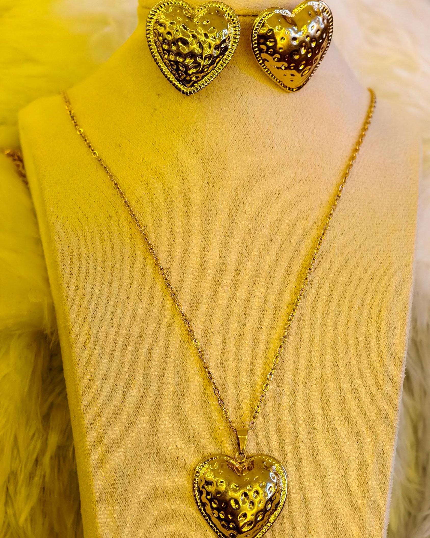 Celestial Gold Pendants  18k Gold Plated Stainless Steel Necklaces