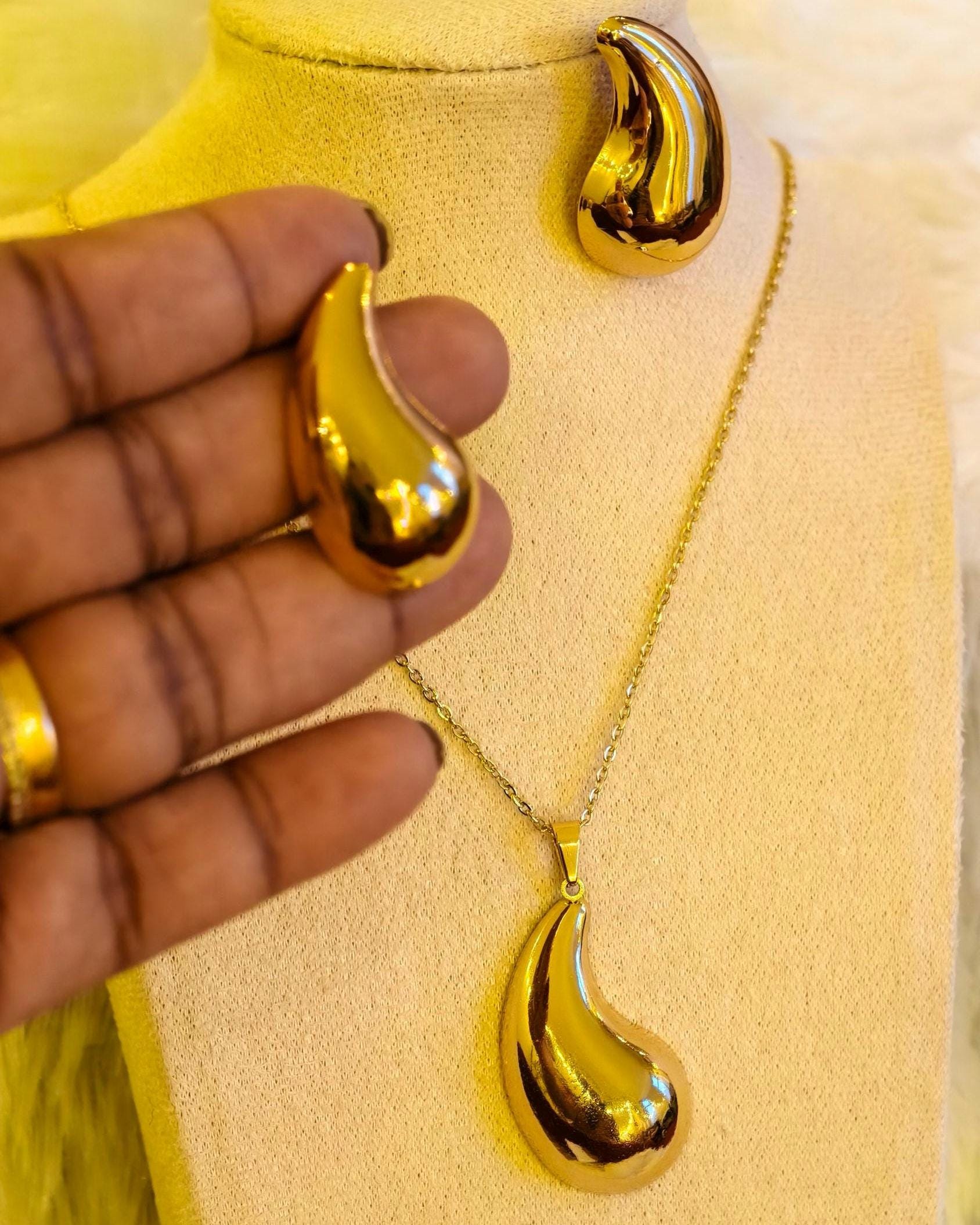 Celestial Gold Pendants  18k Gold Plated Stainless Steel Necklaces