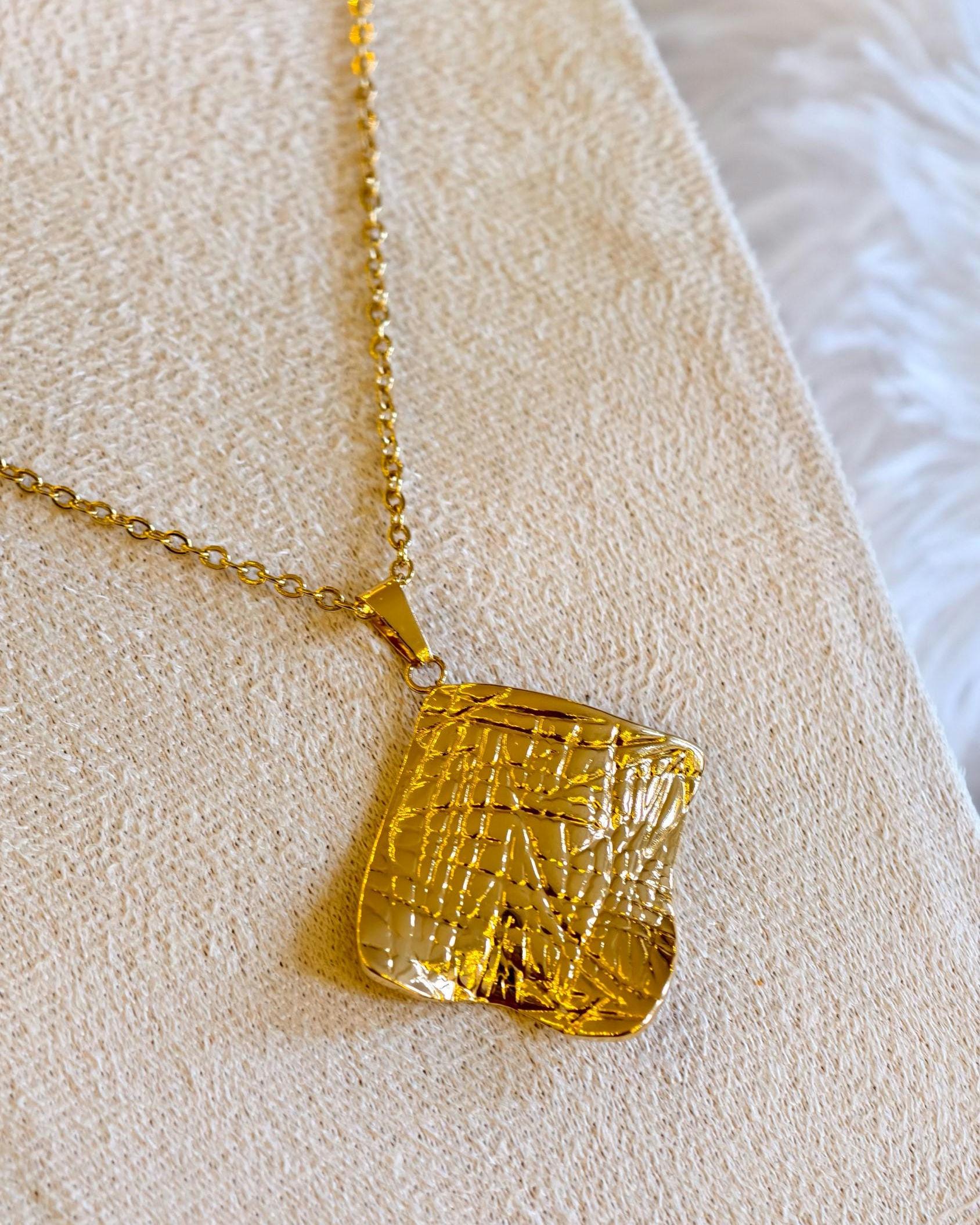 Celestial Gold Pendants  18k Gold Plated Stainless Steel Necklaces
