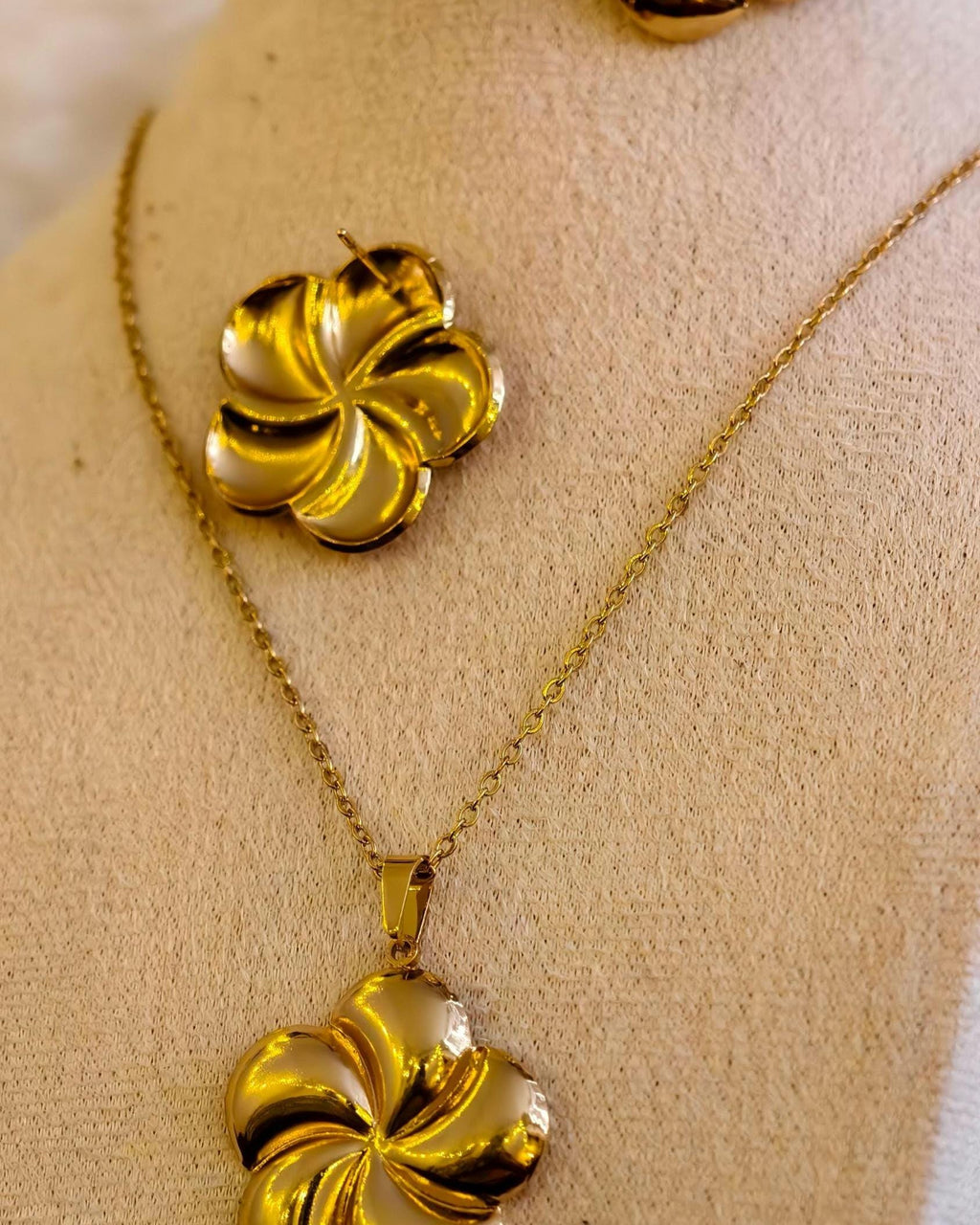 Celestial Gold Pendants  18k Gold Plated Stainless Steel Necklaces