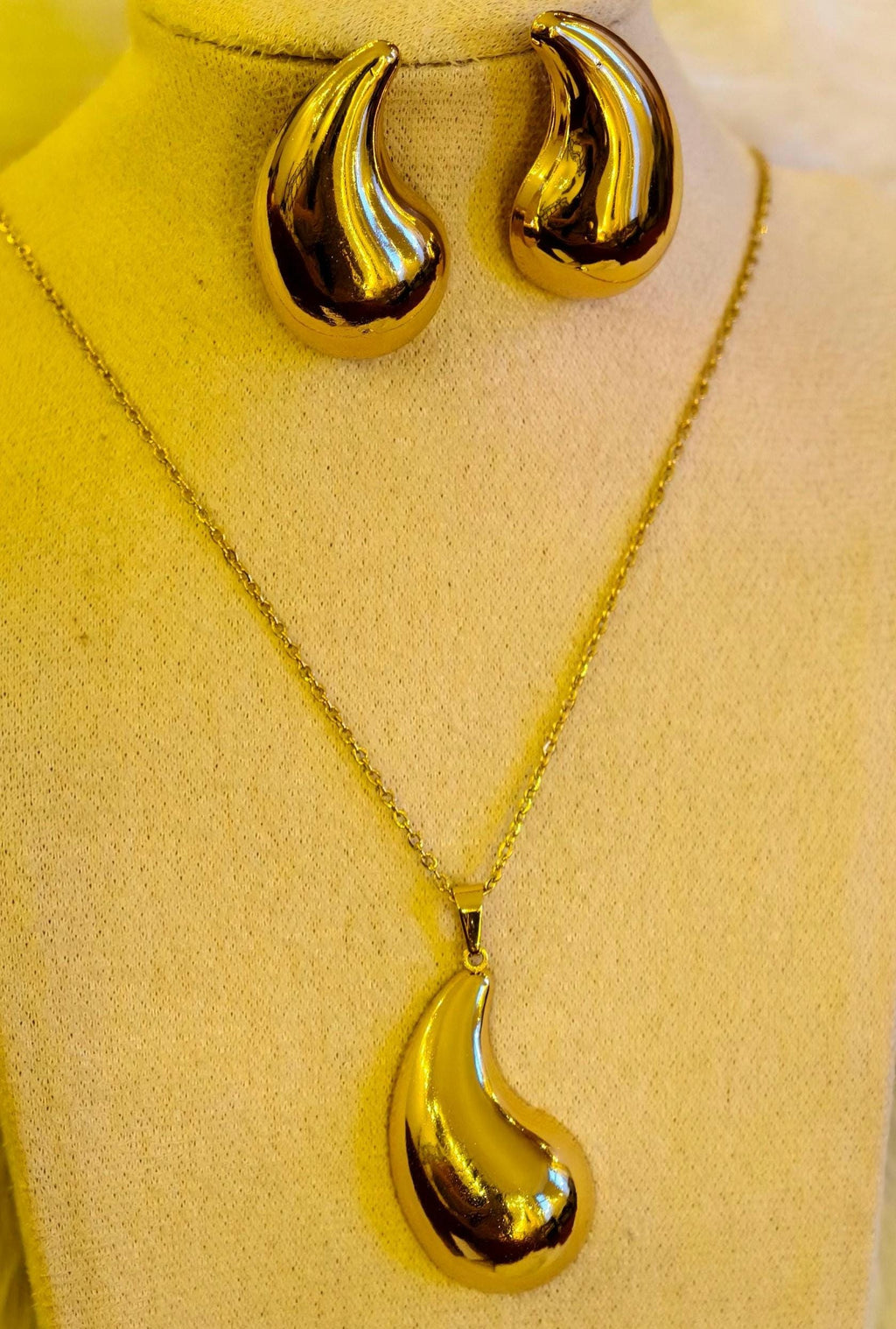 Celestial Gold Pendants  18k Gold Plated Stainless Steel Necklaces
