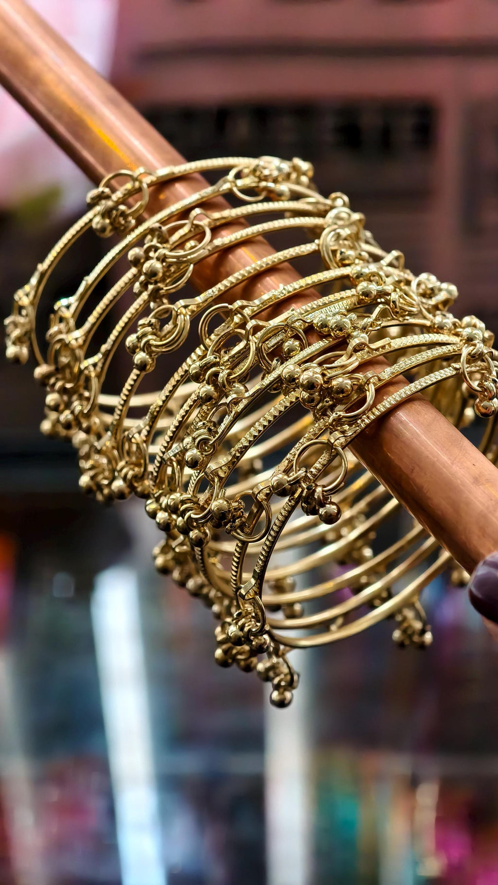 Kashmiri Ghungru Bangles ( 8 Pieces) , Jelly Bangles | Water Bangles | Raindrop Bangles (Set of 10-12)