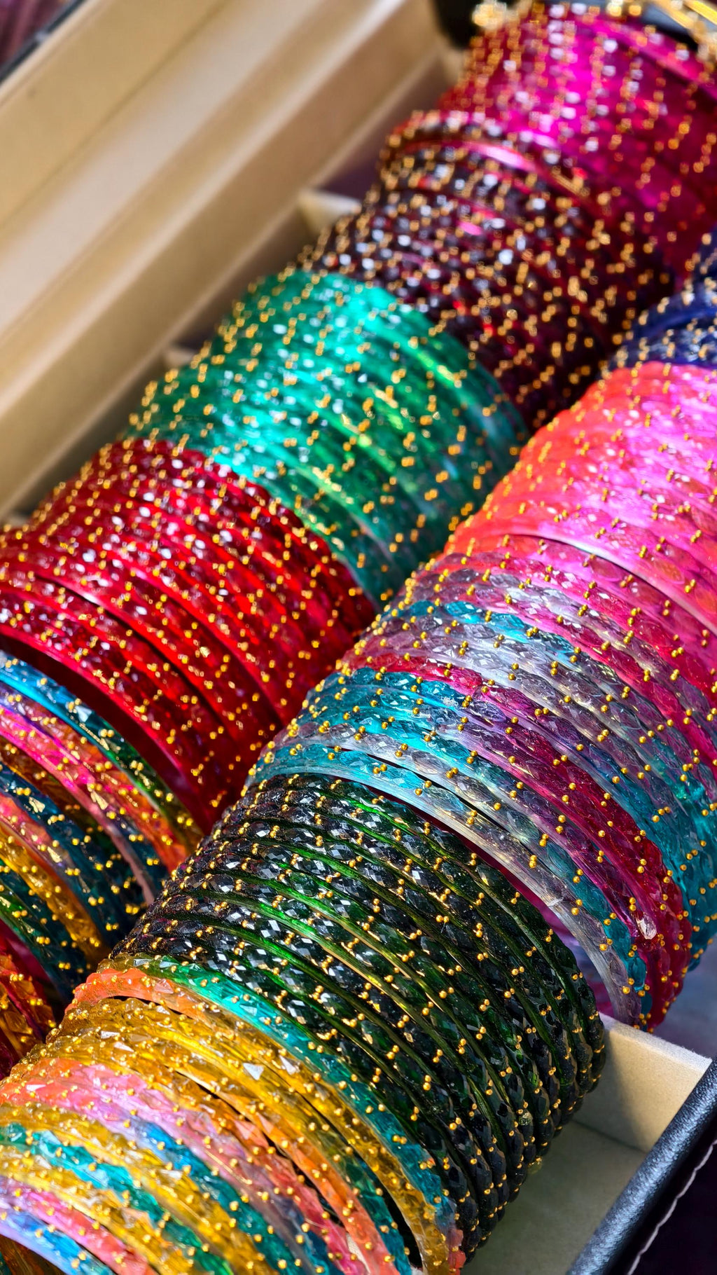 Kashmiri Ghungru Bangles ( 8 Pieces) , Jelly Bangles | Water Bangles | Raindrop Bangles (Set of 10-12)